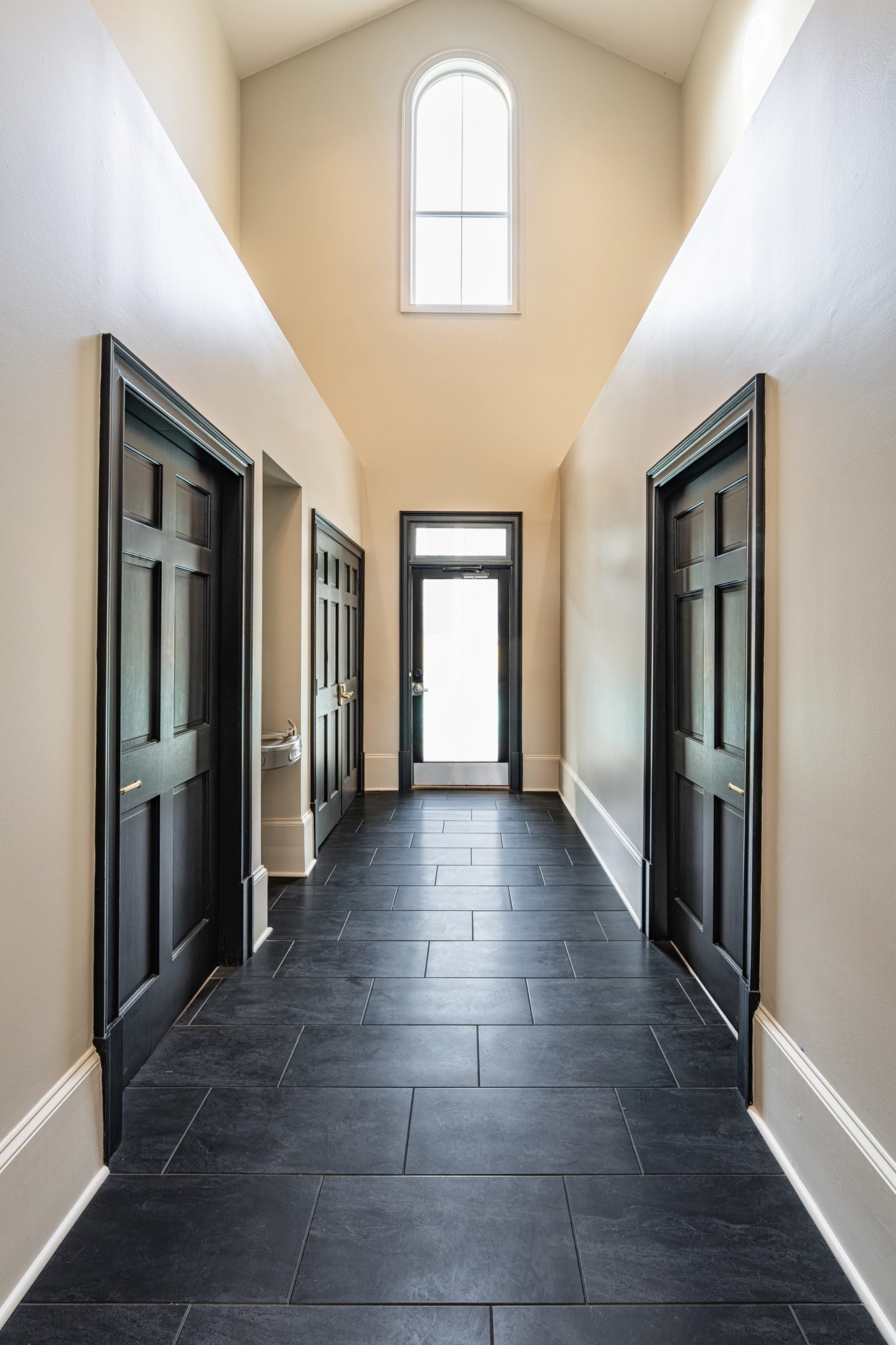 CLUB portrait lobby hallway