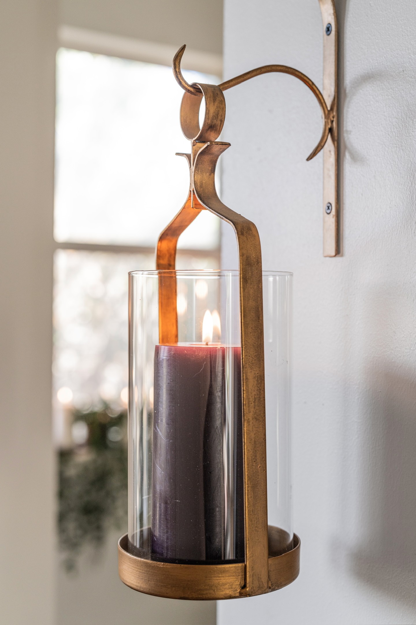 GARDEN portrait, candle holders close-up