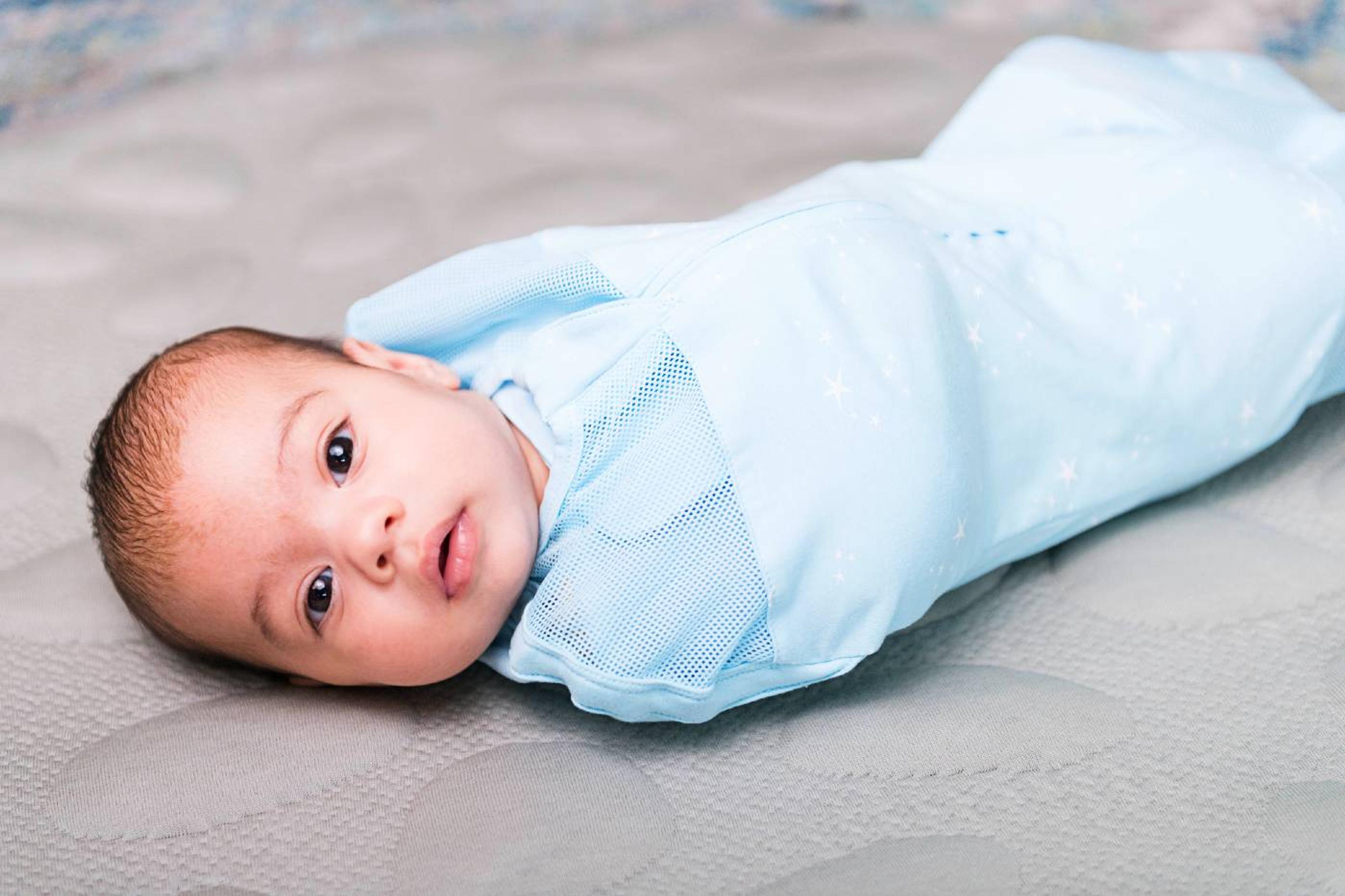baby breaks out of swaddle