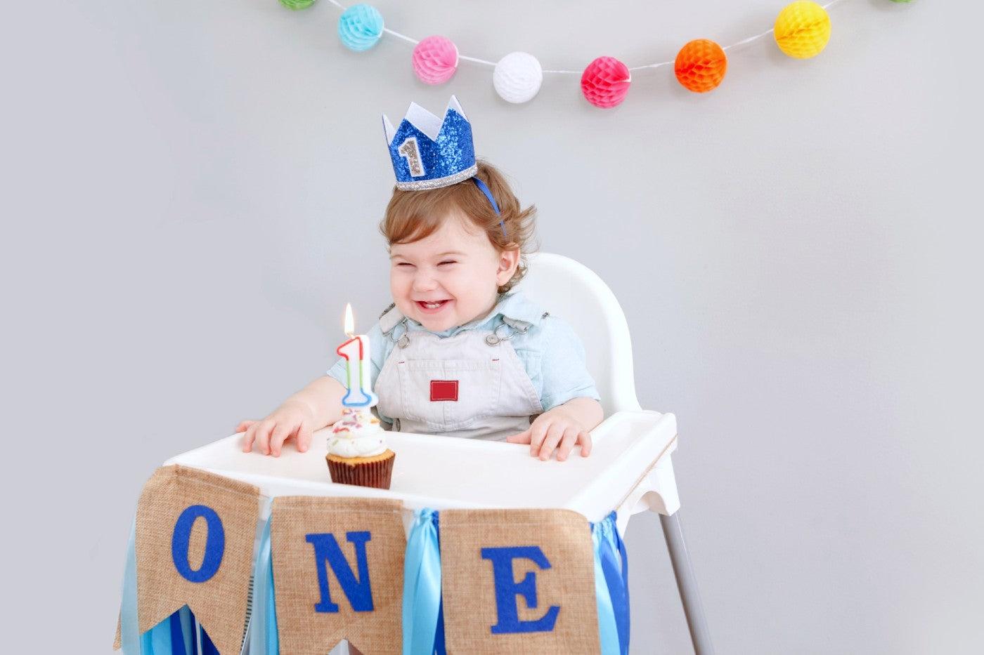 Baby boy celebrates his first birthday