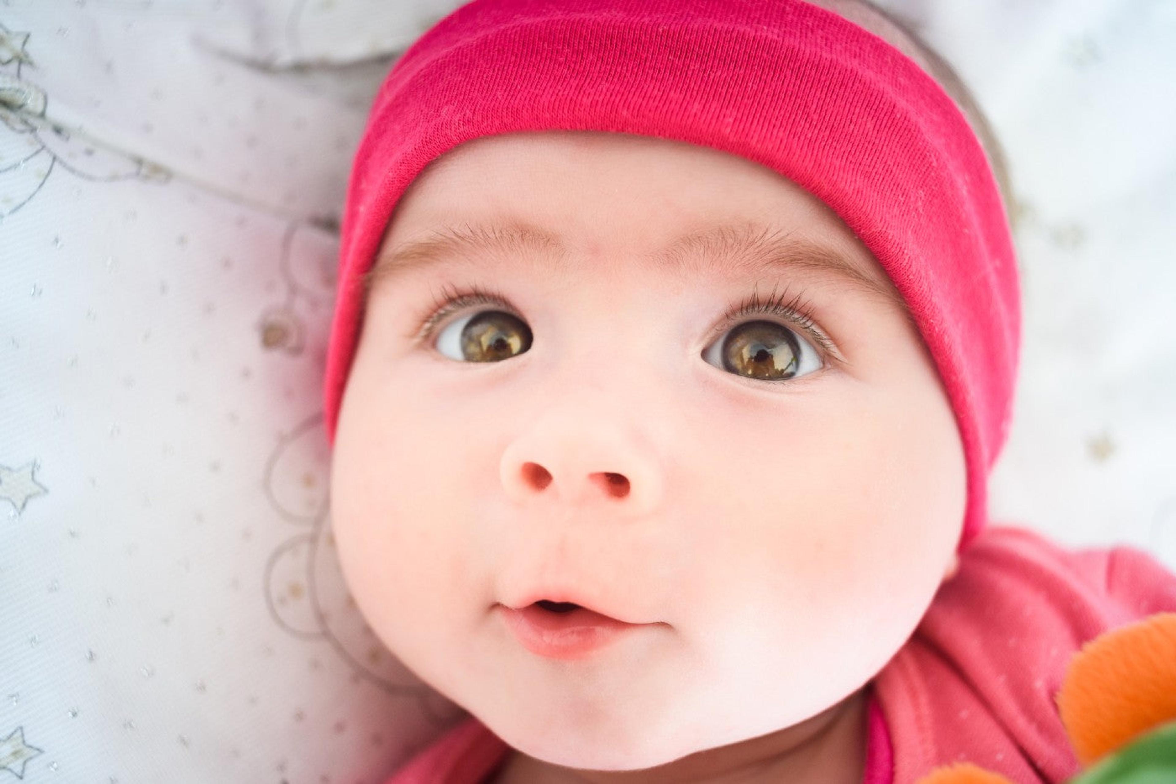 A 5-week-old baby girl