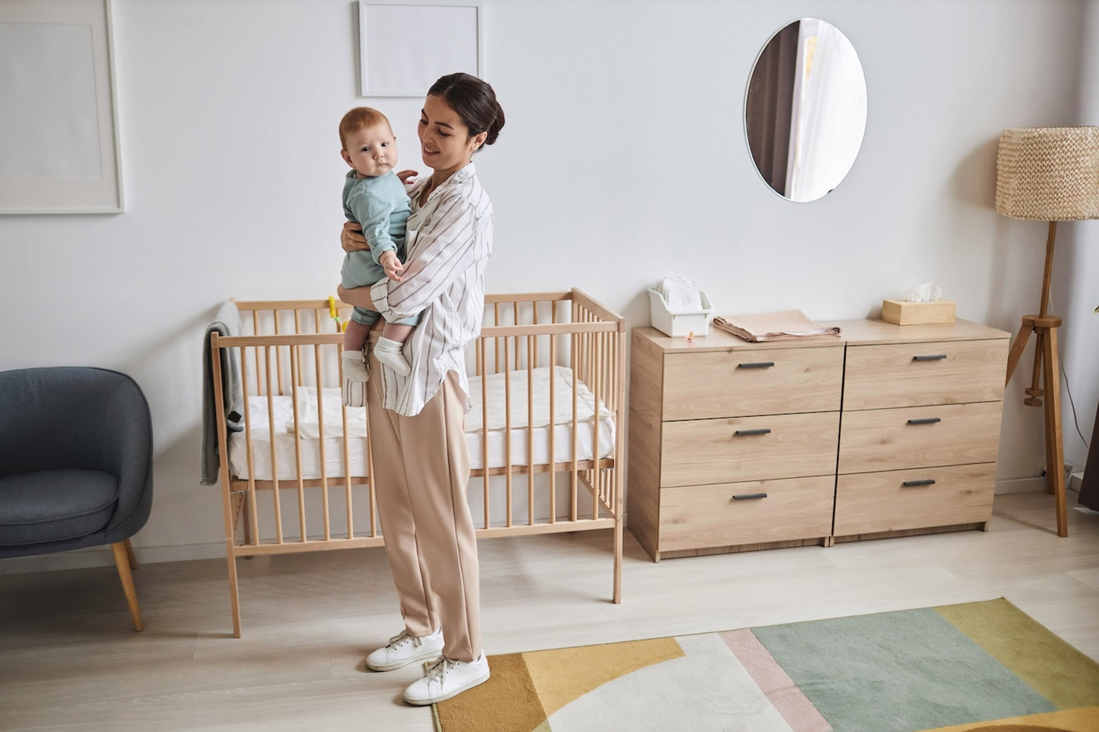 Mid-century modern nursery ideas
