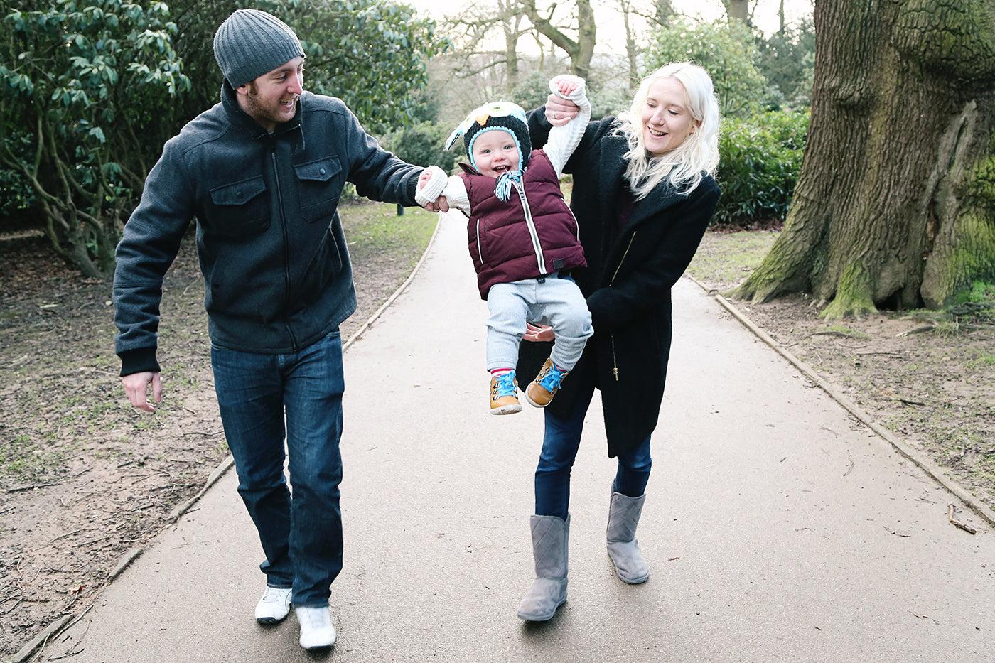 family-self-care-walk