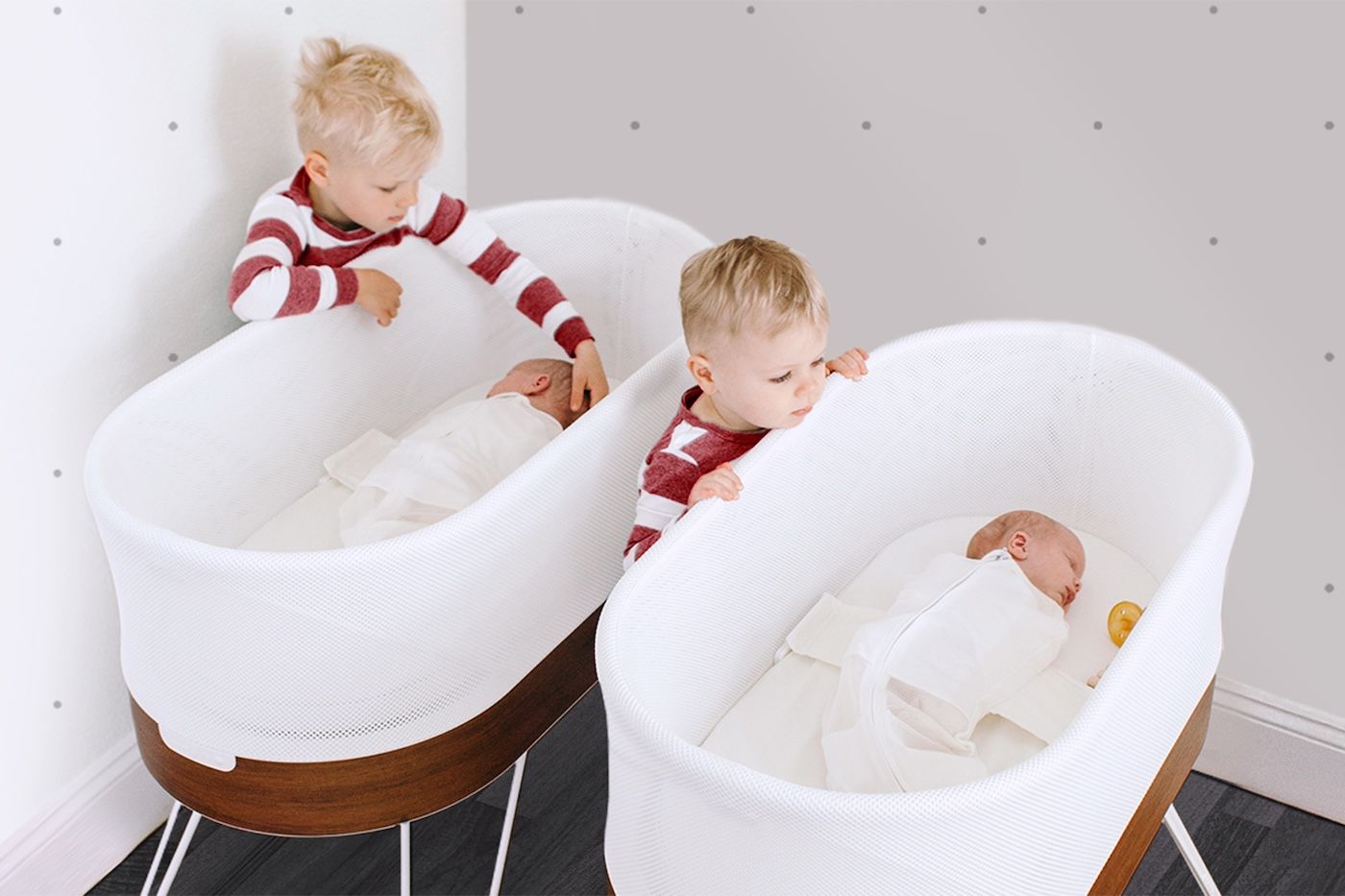 SNOO スマートスリーパー ベビーベッド 電動 Happiest Baby Unveils SNOO, the World's First Smart Sleeper