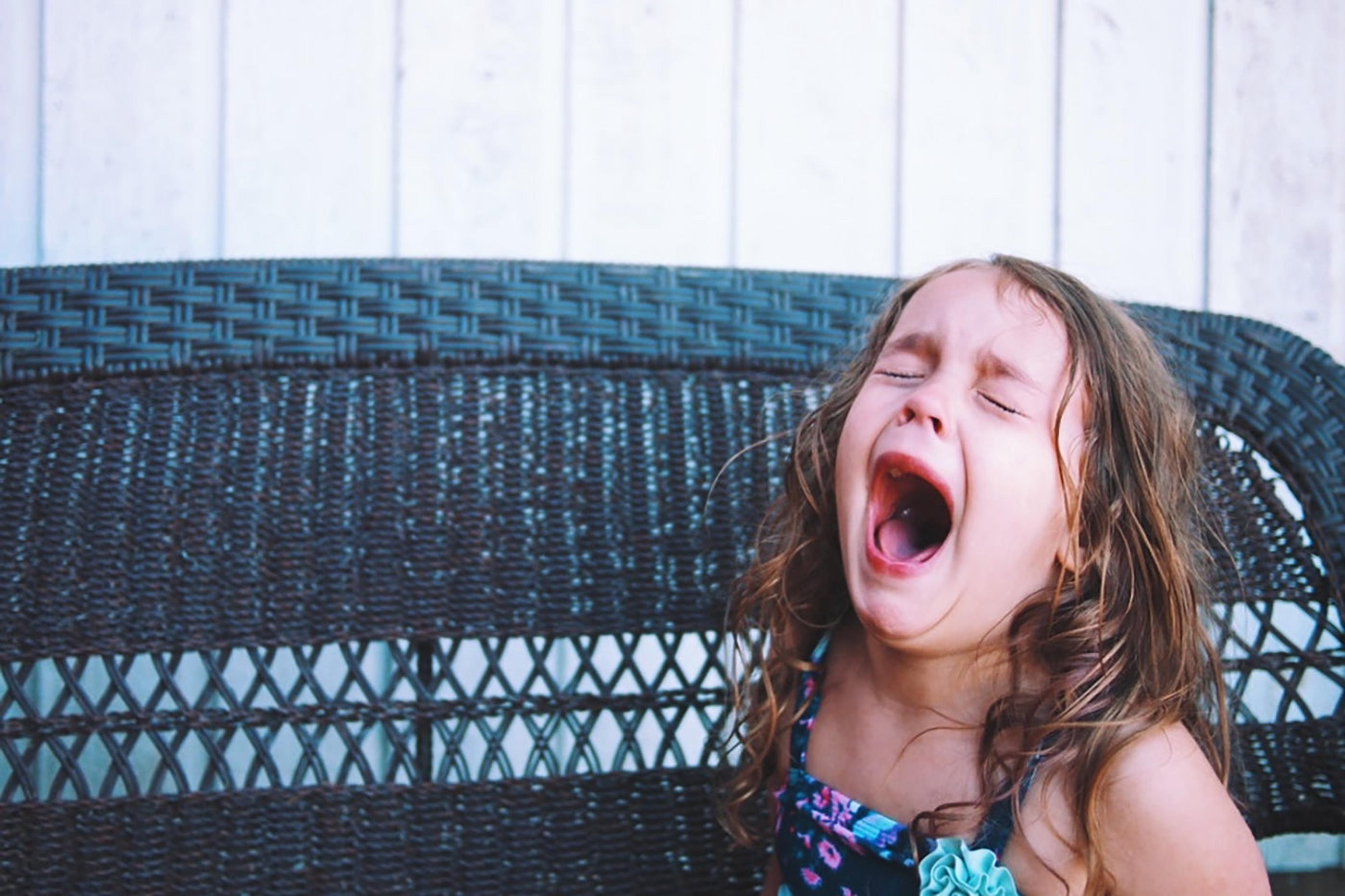 How to prevent tantrums - toddler girl screaming