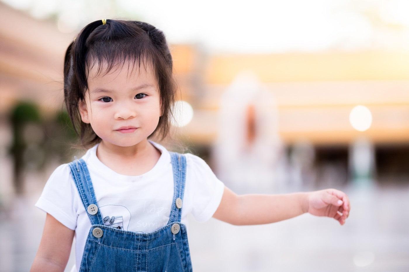 A 22-month-old baby girl