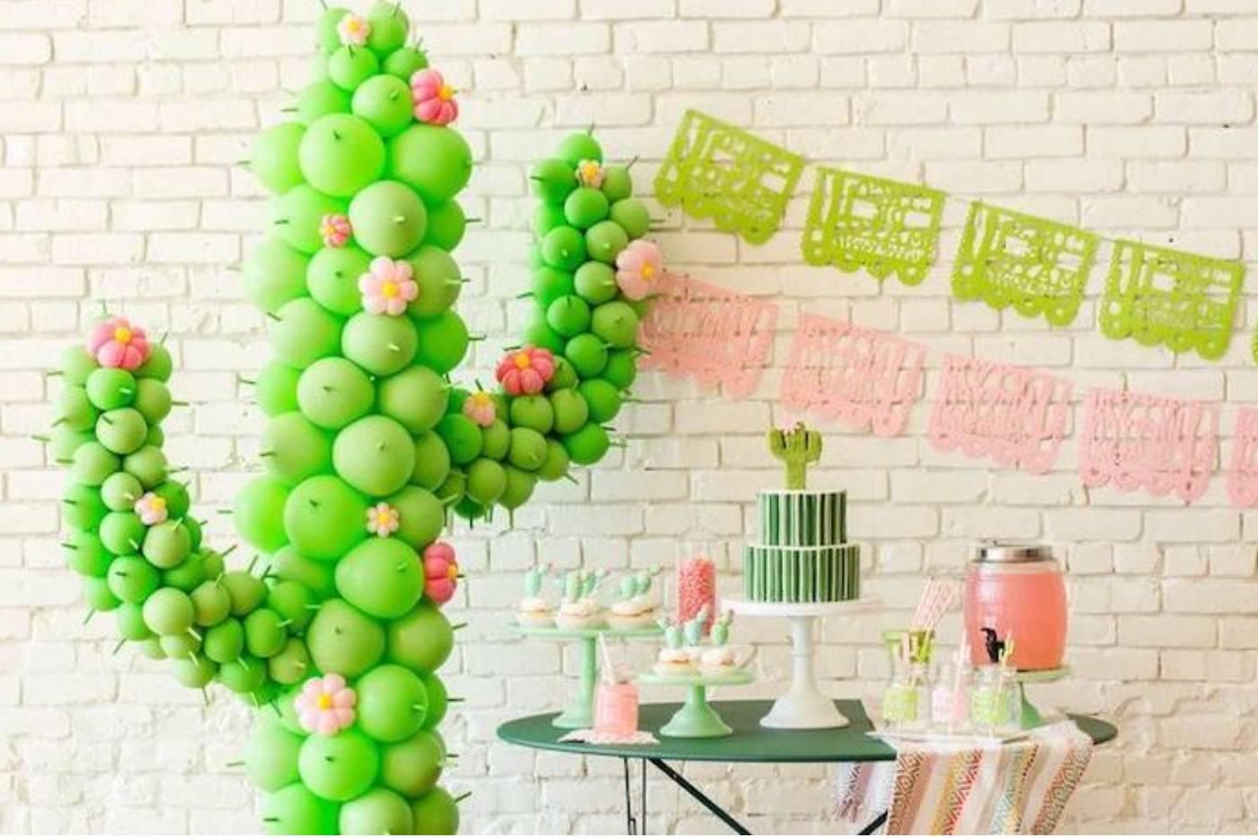 Cactus baby shower ideas