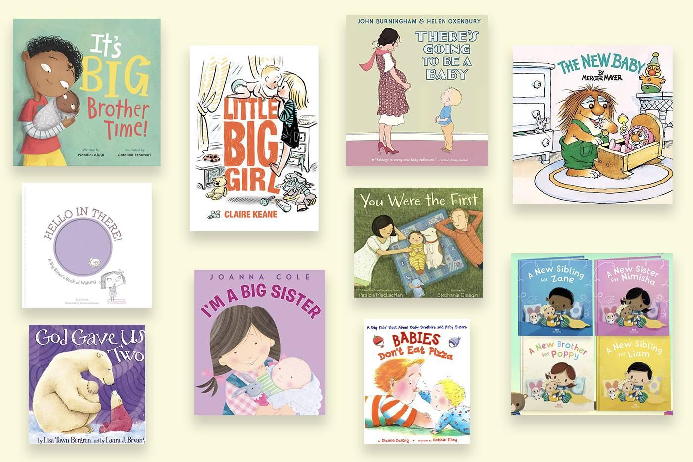 Books about becoming a big brother and big sister
