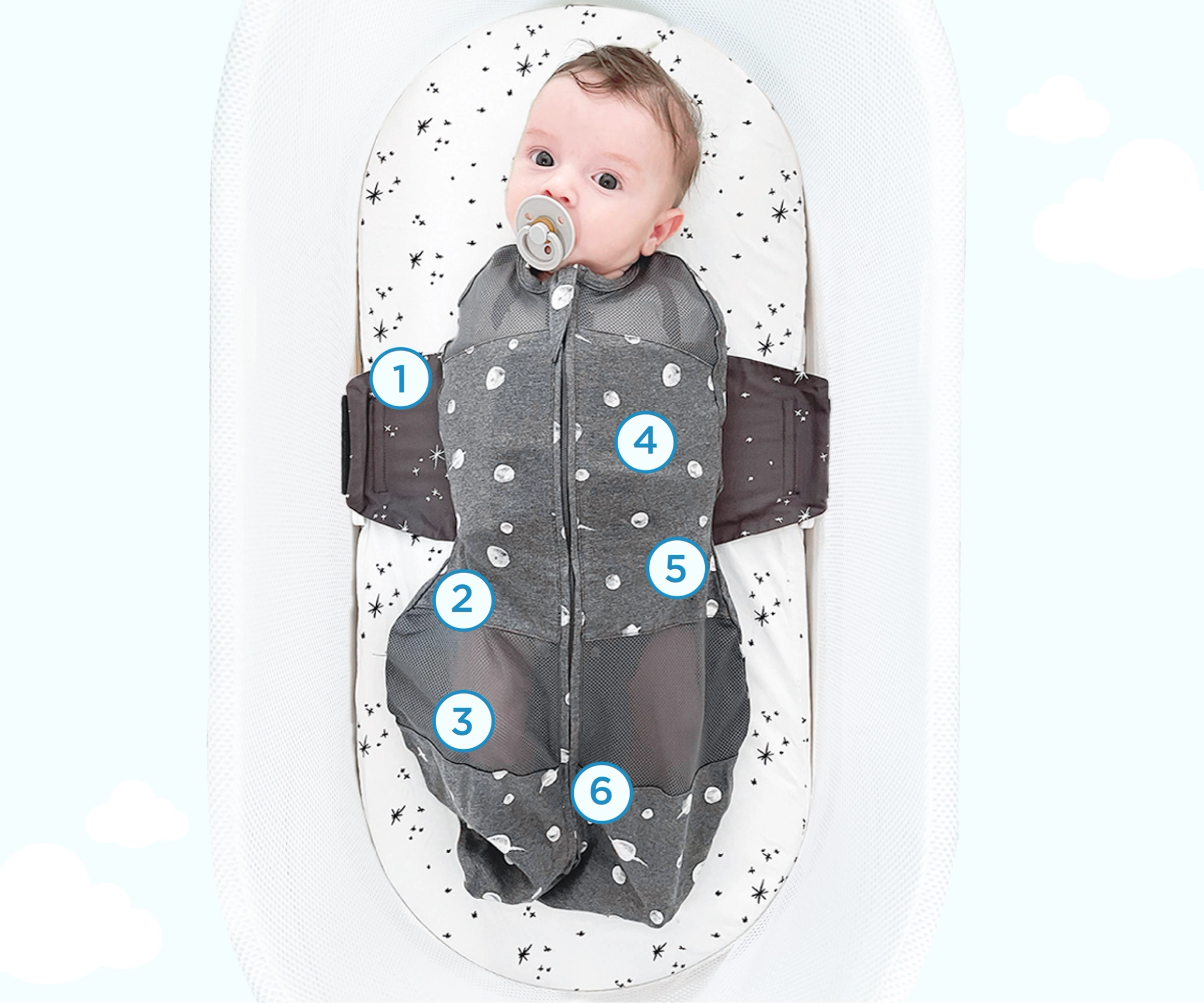 Organic SNOO Sleep Sack legend