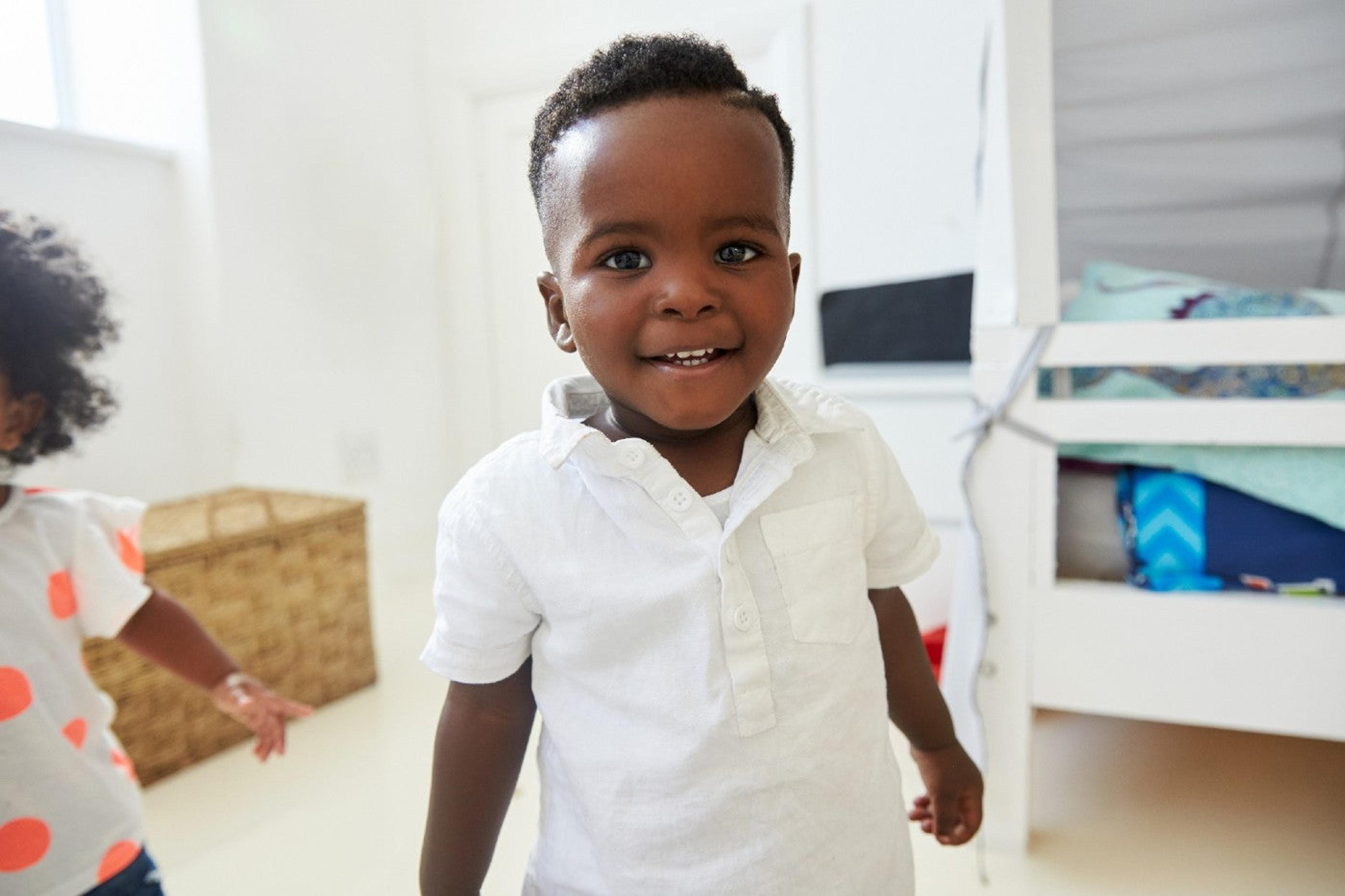 An 18-month-old baby boy