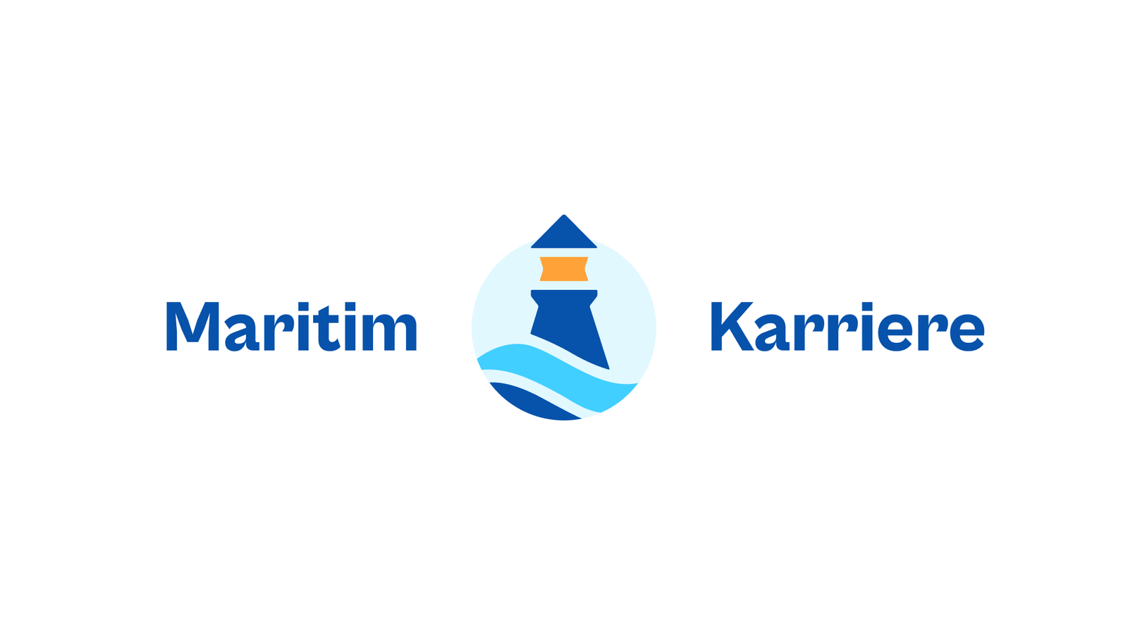 Maritim Karriere standard midtstilt logo.