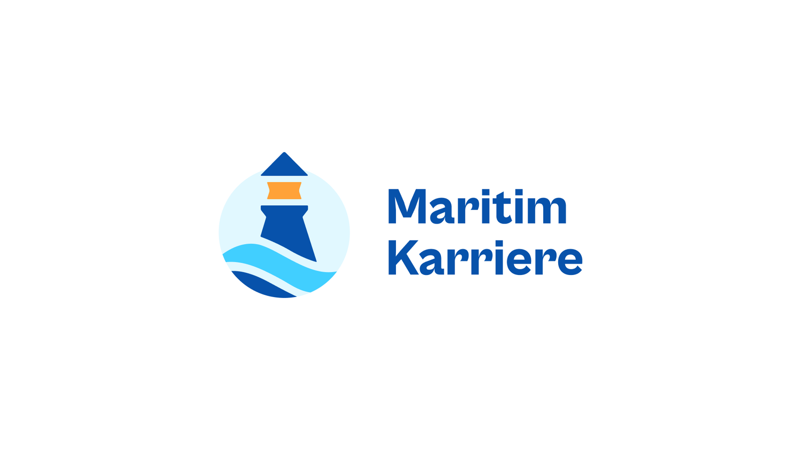 Maritim Karriere standard venstrestilt logo.
