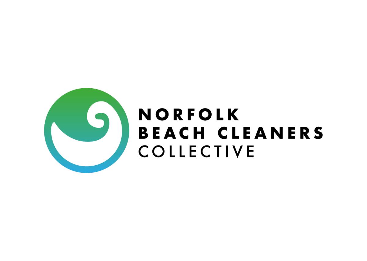 An image of one of the sub-brands (Norfolk beach cleaners collective)