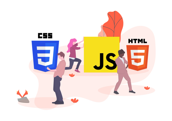 javascript, css3 and html5 logo