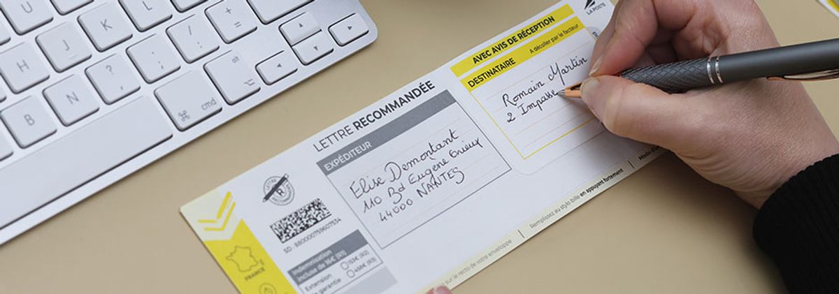 Tableau récapitulatif du point de départ du préavis selon le mode d'envoi du courrier