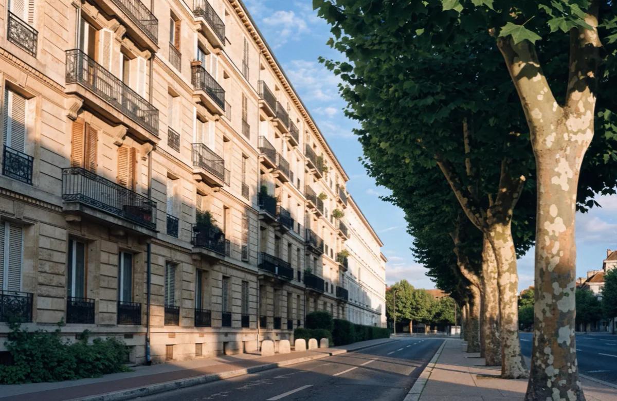 Immeuble d'habitation en ville symbolisant l'investissement immobilier locatif