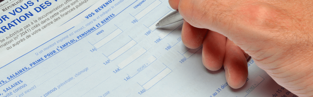 Avis de taxe foncière avec la ligne TEOM mise en évidence