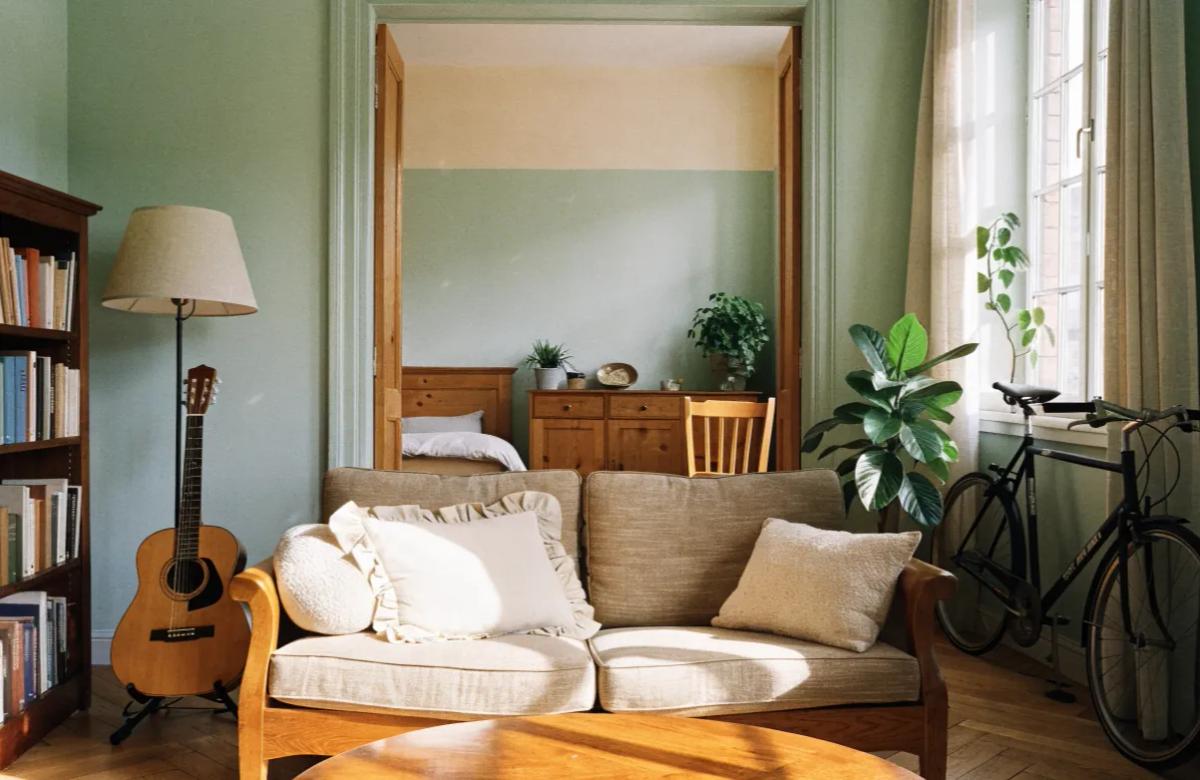 Salon d'un appartement assuré en multirisque habitation avec mobilier
