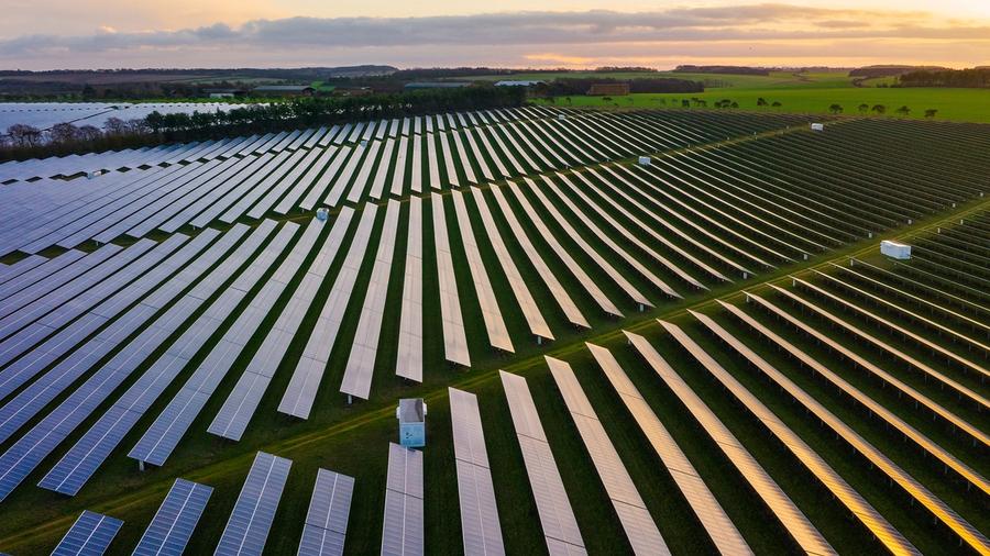 Solar panels.