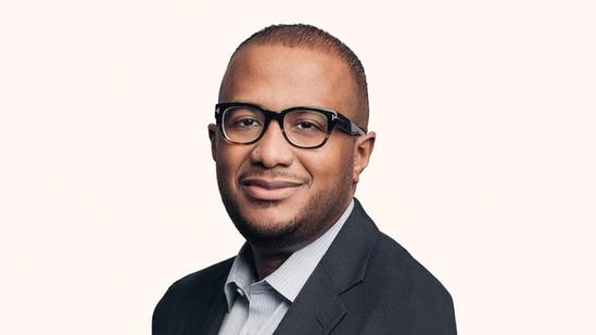 Head and shoulder image of Erwin Thompson, CEO, EQT Infrastructure Company wearing a suit jacket, dress shirt and glasses.