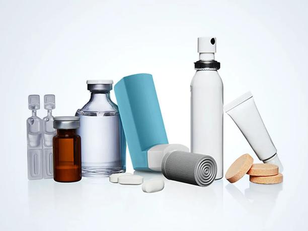 A collection of medical and pharmaceutical items.