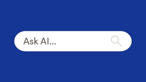Search bar with the text "Ask AI..."