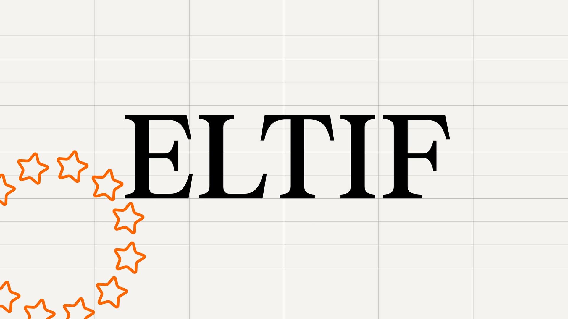 ELTIF with some stars forming in a circle