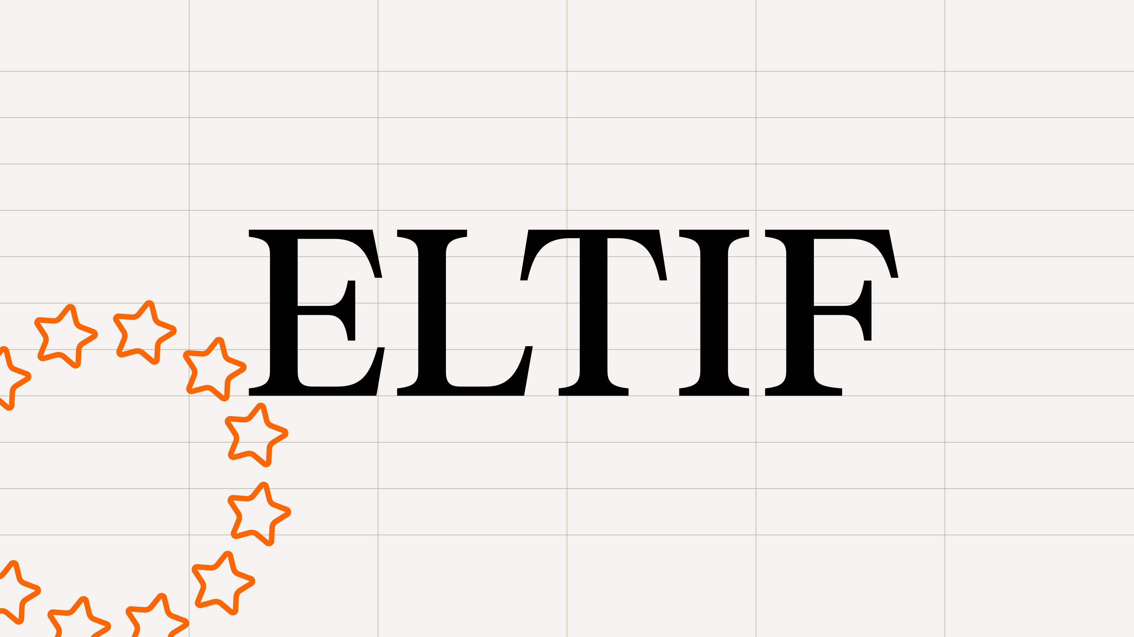 ELTIF with some stars forming in a circle