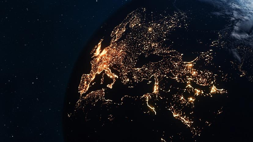 View of Europe