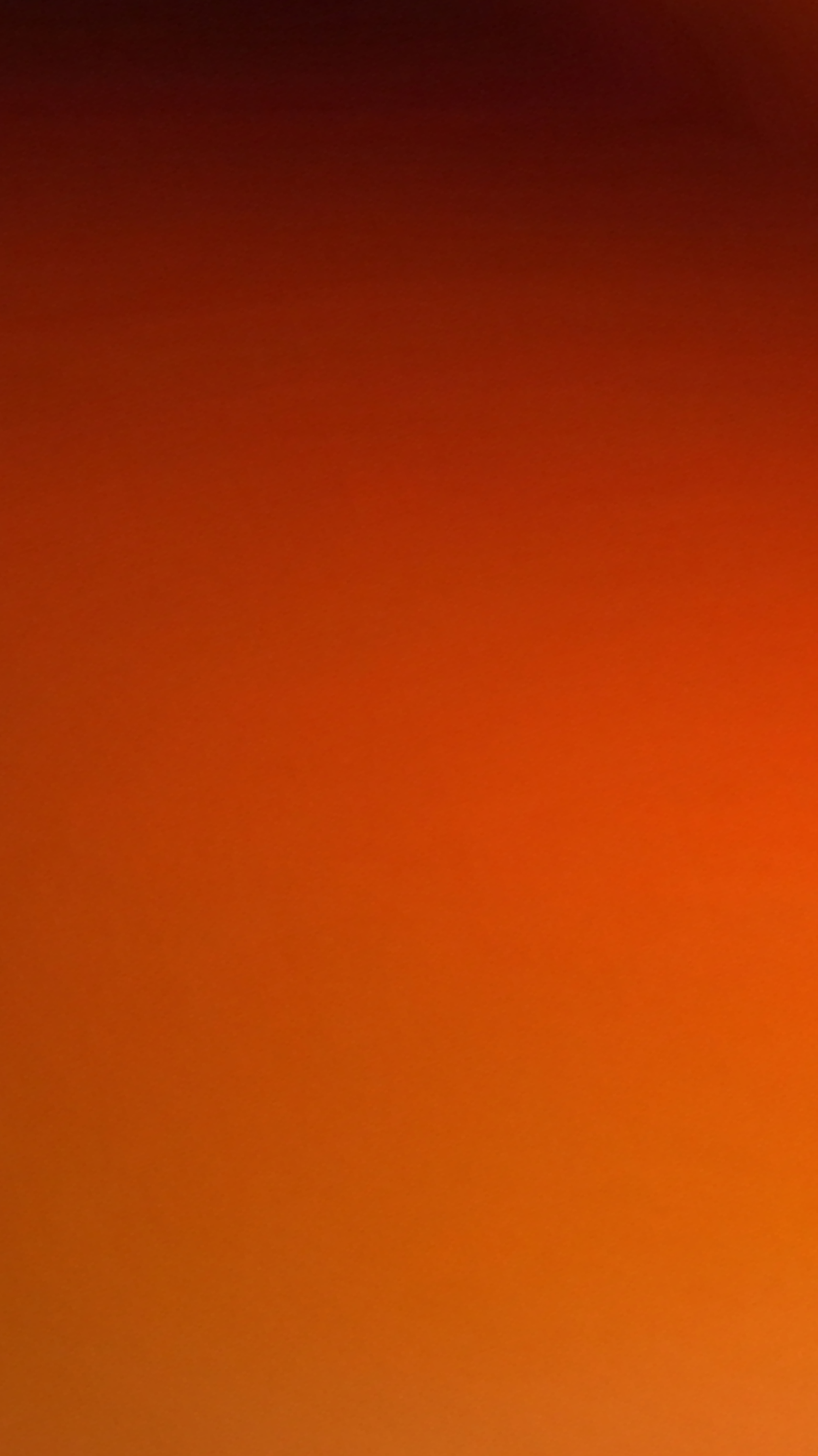 A black and orange gradient.