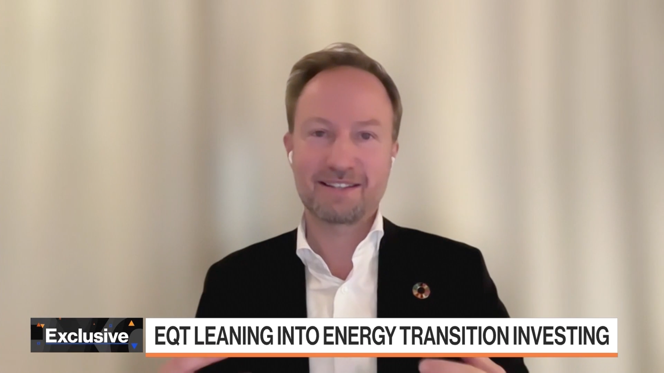 EQT CEO Christian Sinding on Bloomberg TV show The Opening Trade