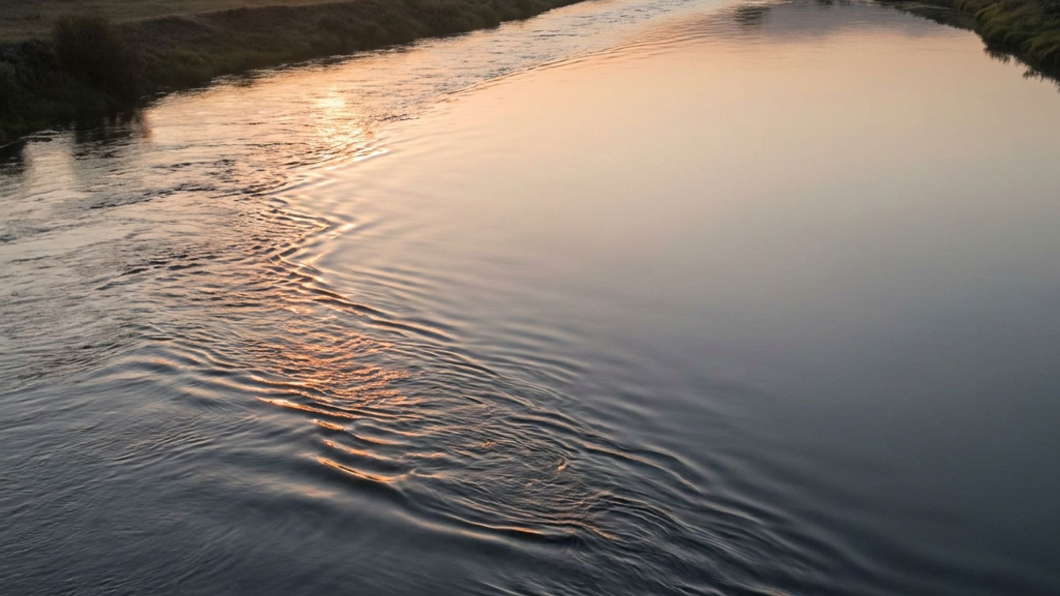 A river.