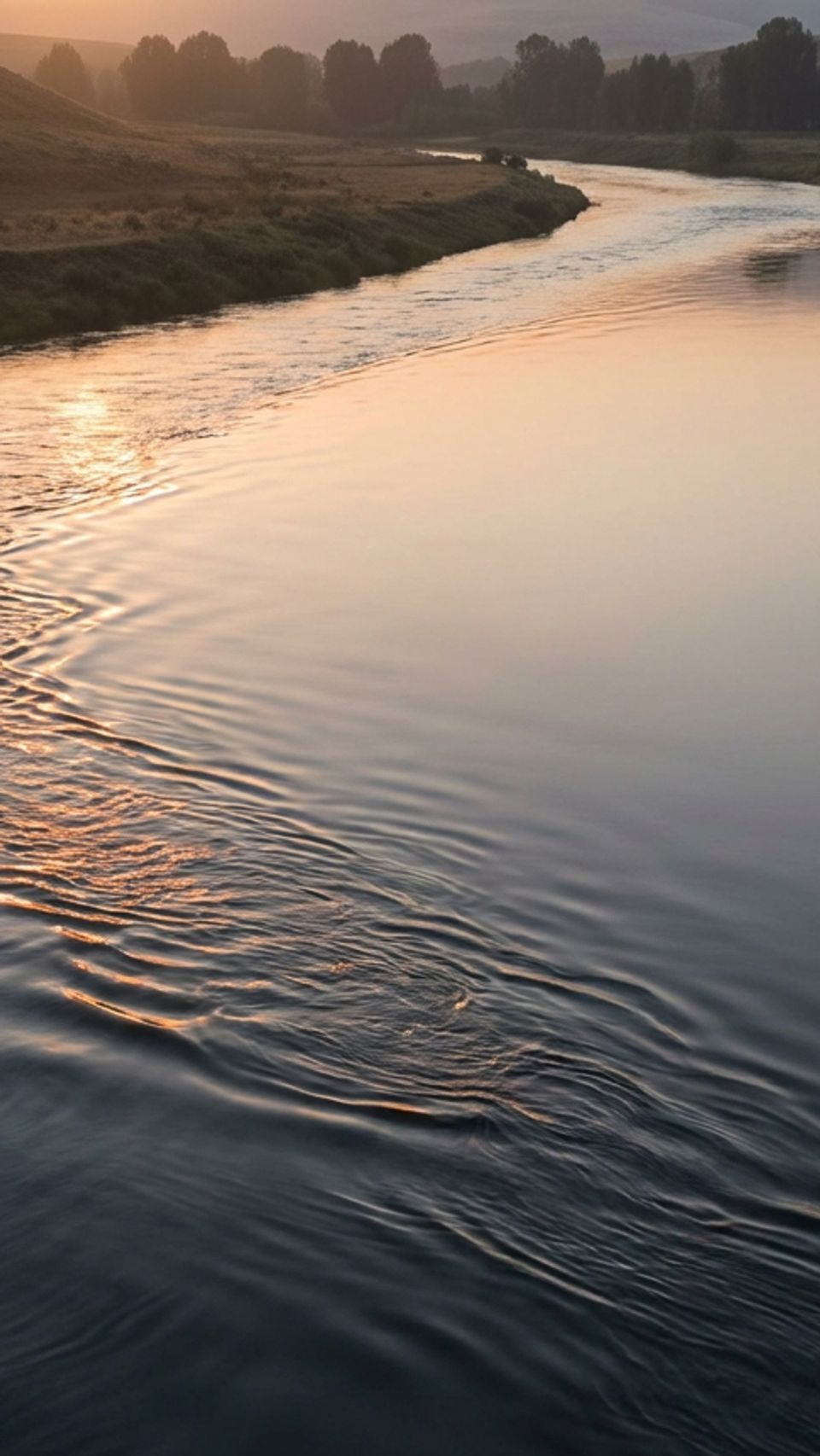 A river.