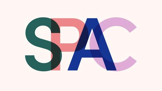 Colored letters spell out "SPAC".