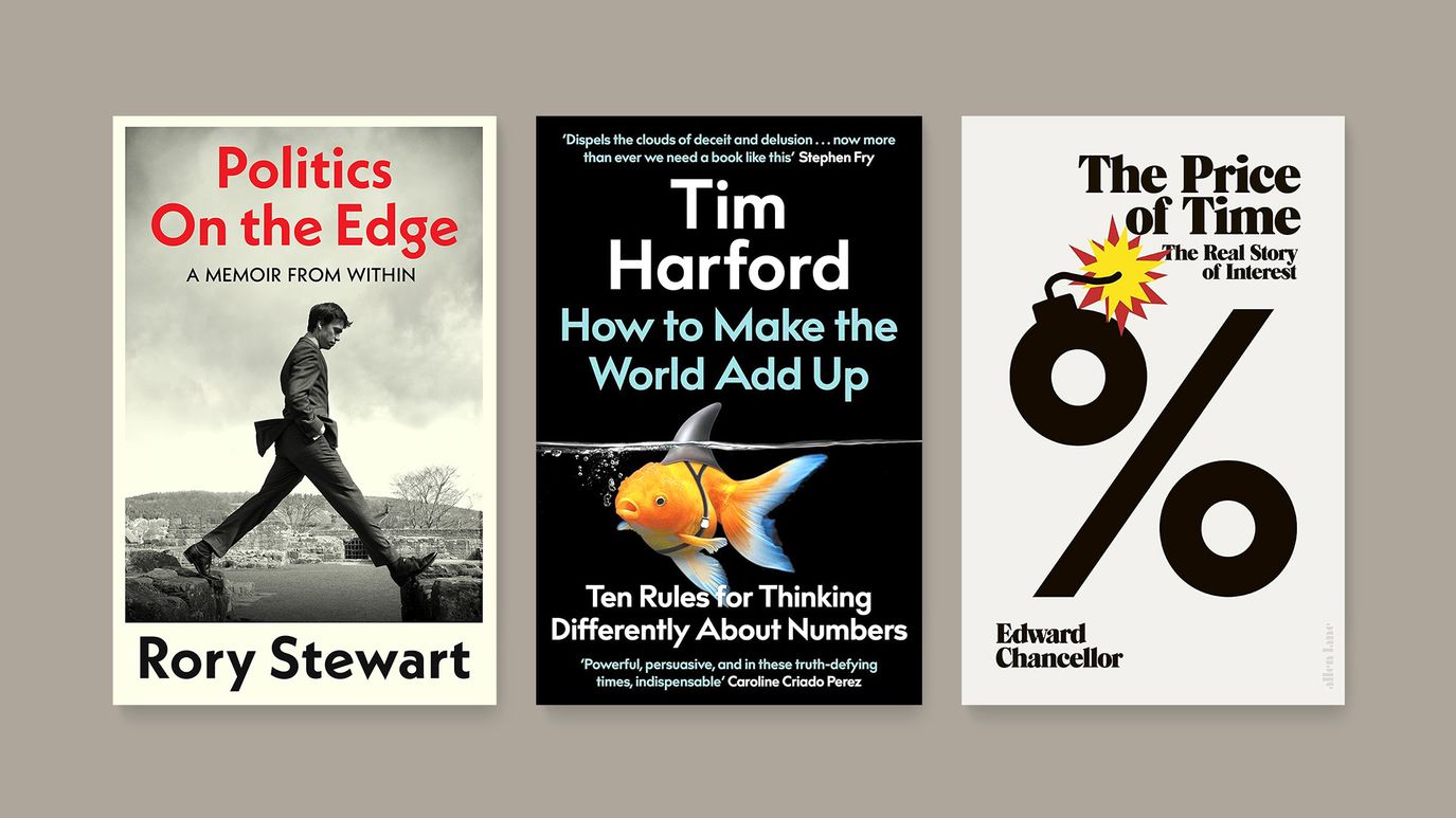 Three book covers.