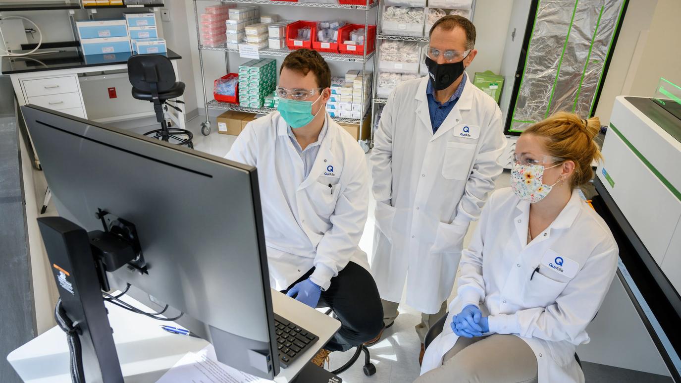 People in laboratory