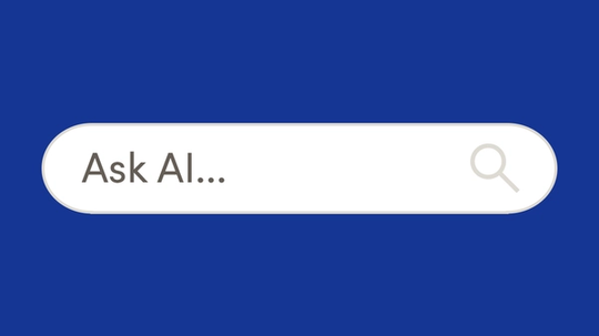 Search bar with the text "Ask AI..."