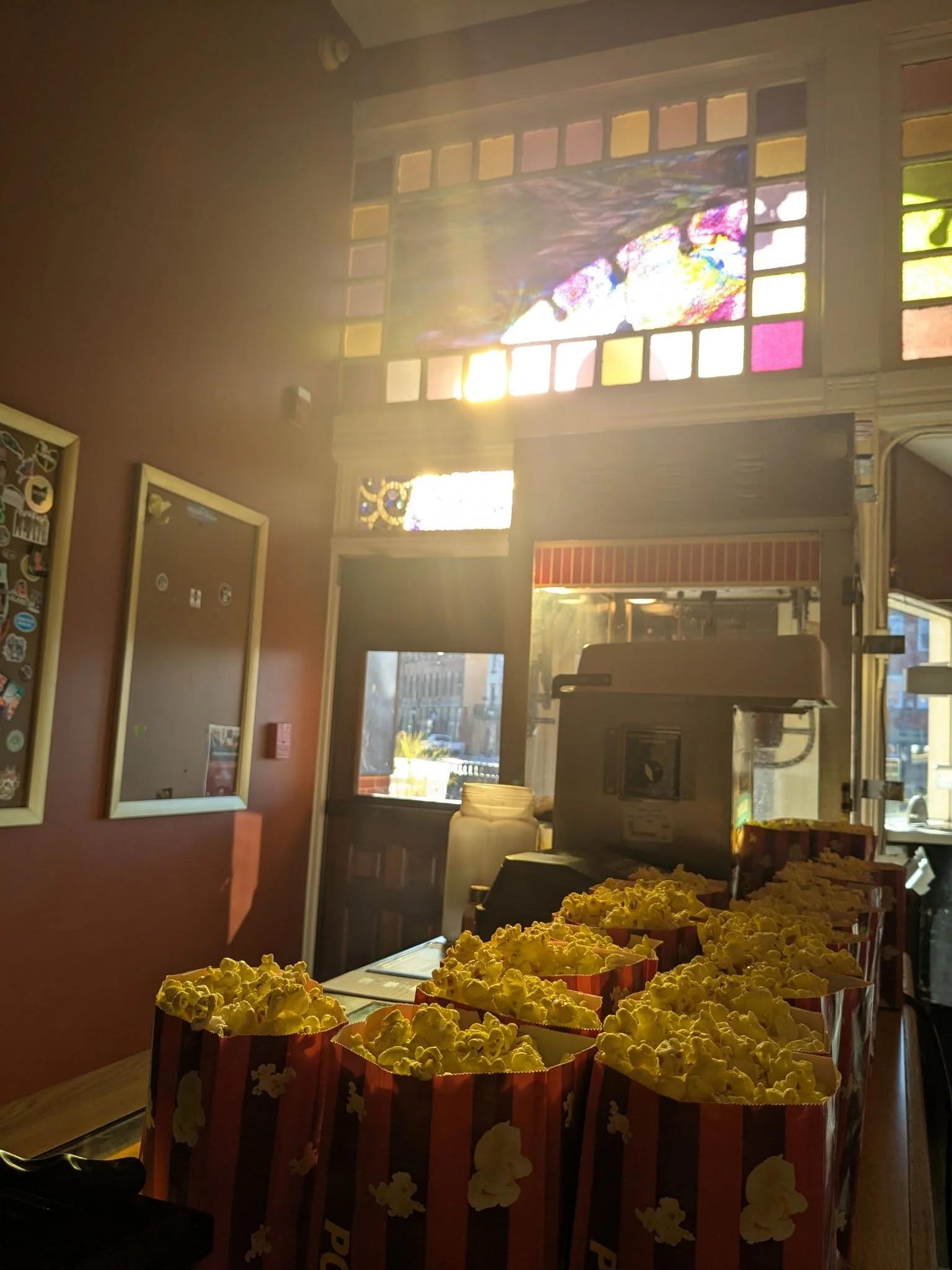 Popcorn and Lobby