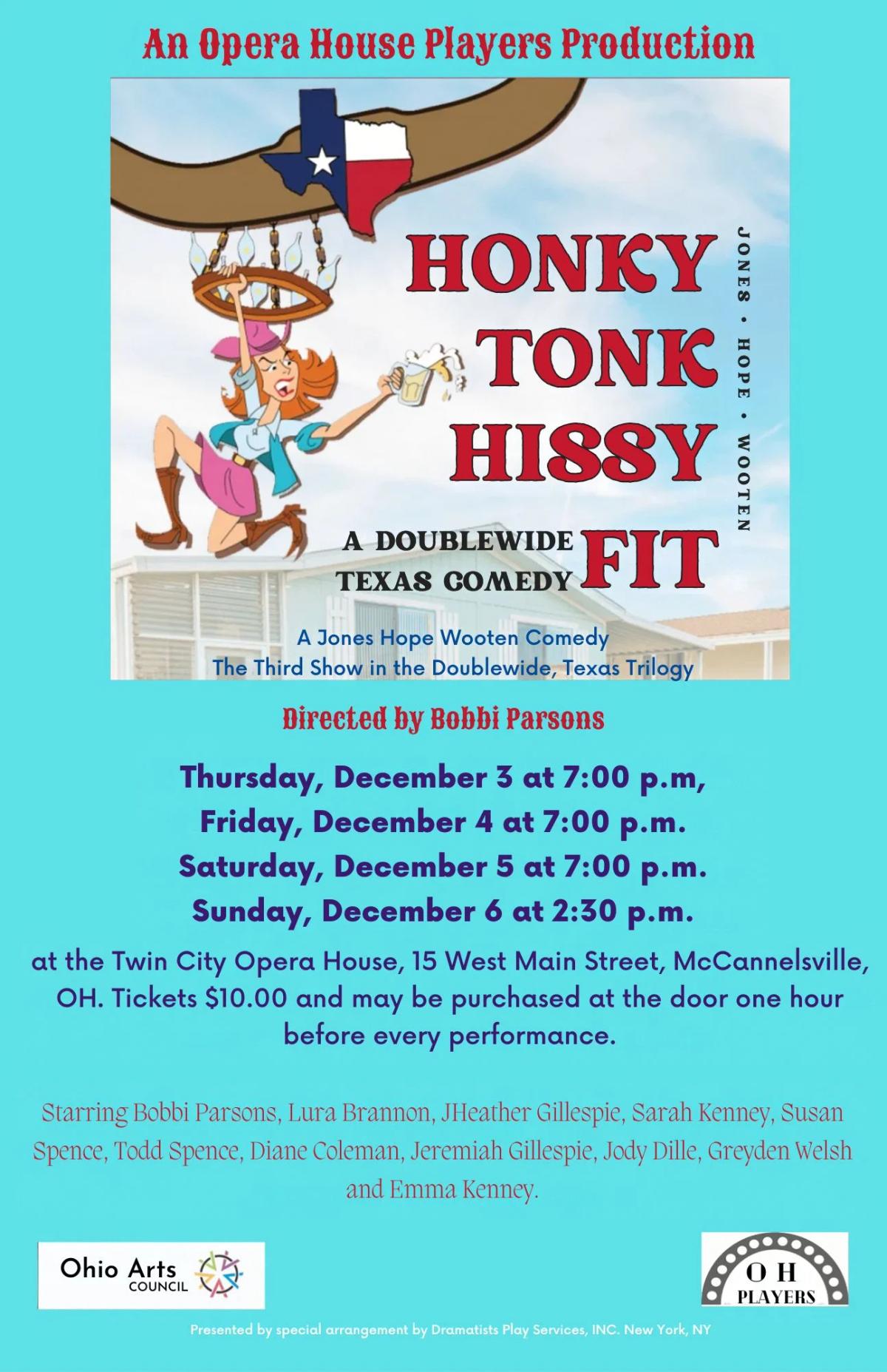 Honkey Tonk Hissy Fit Flyer