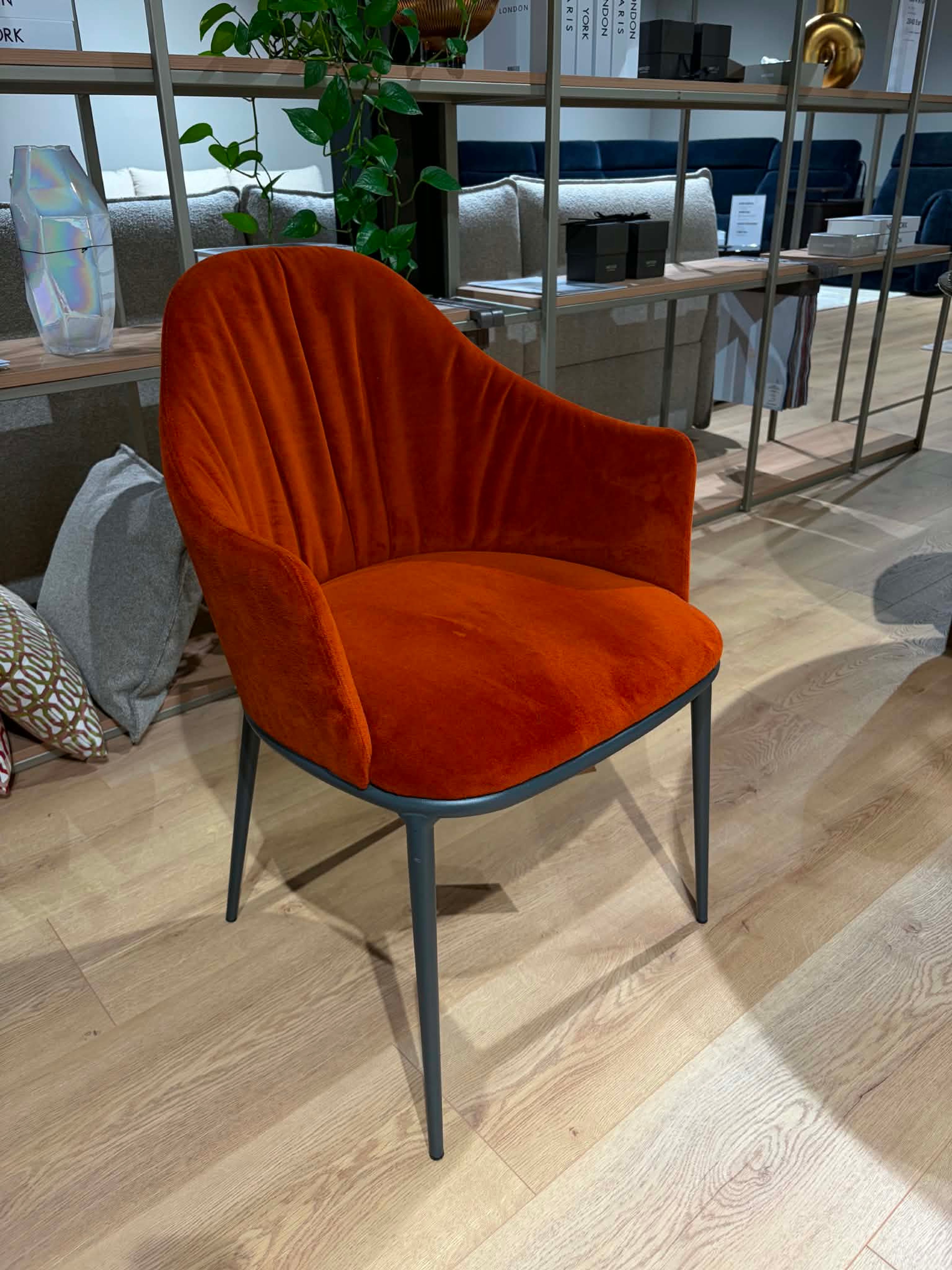Natuzzi Italia sofa Iago red room salone Kaune