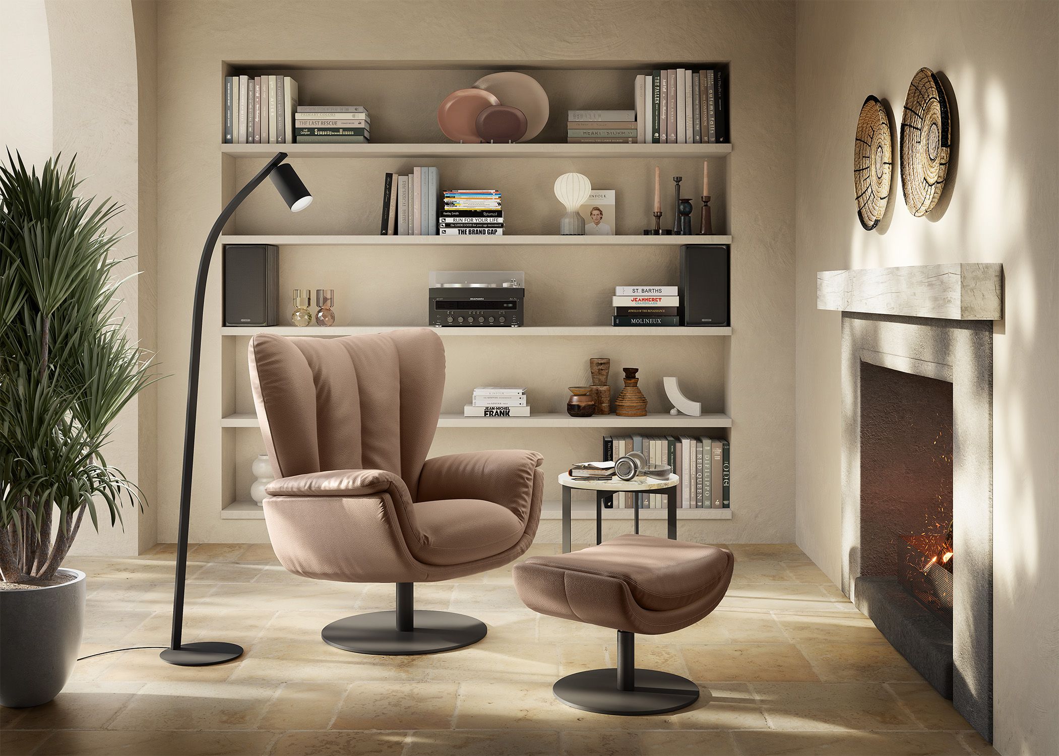 Natuzzi Editions armchair Aurora – Natuzzi Editions