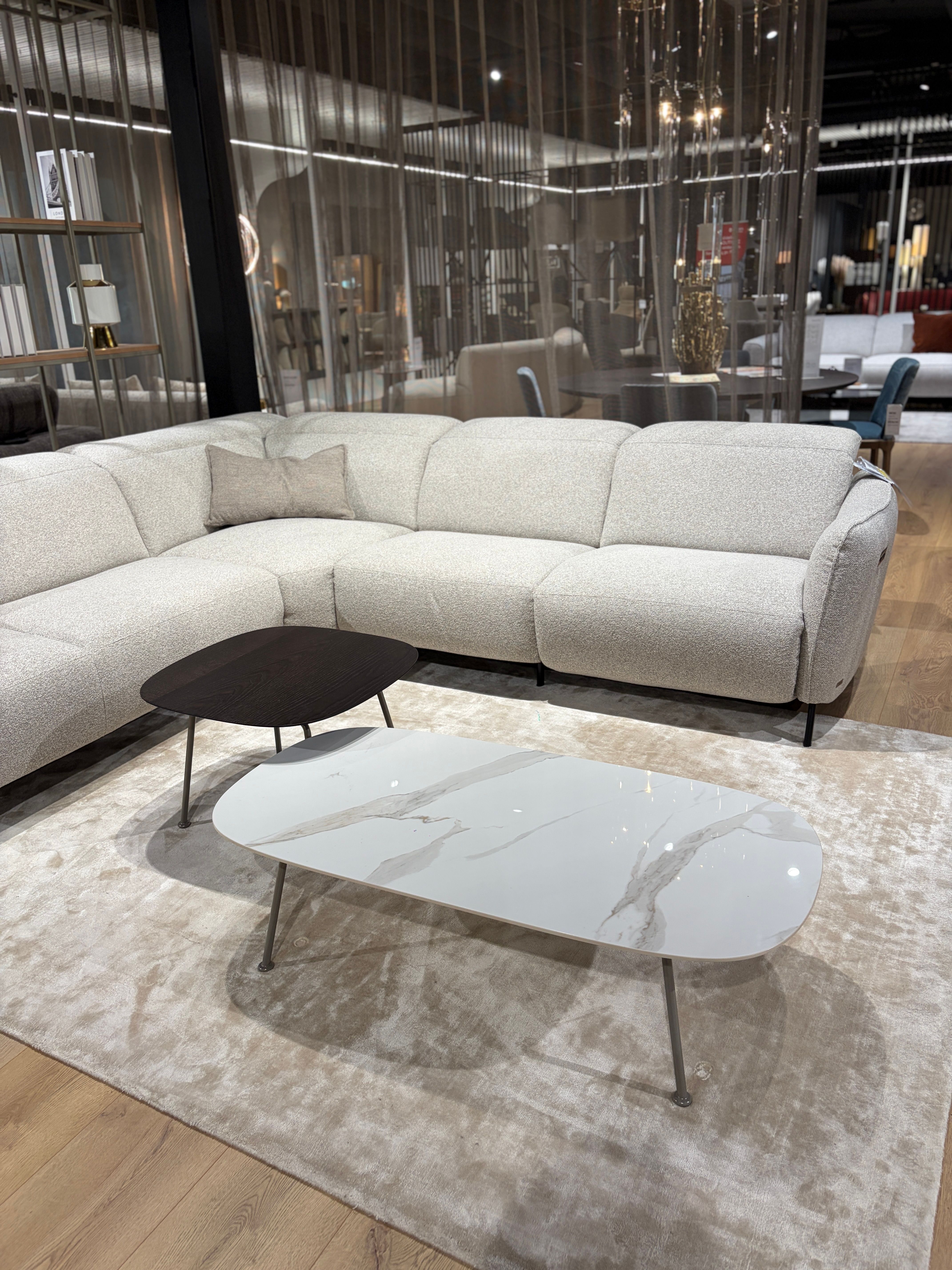 Natuzzi Editions kavos staliukas Low red room salone Kaune