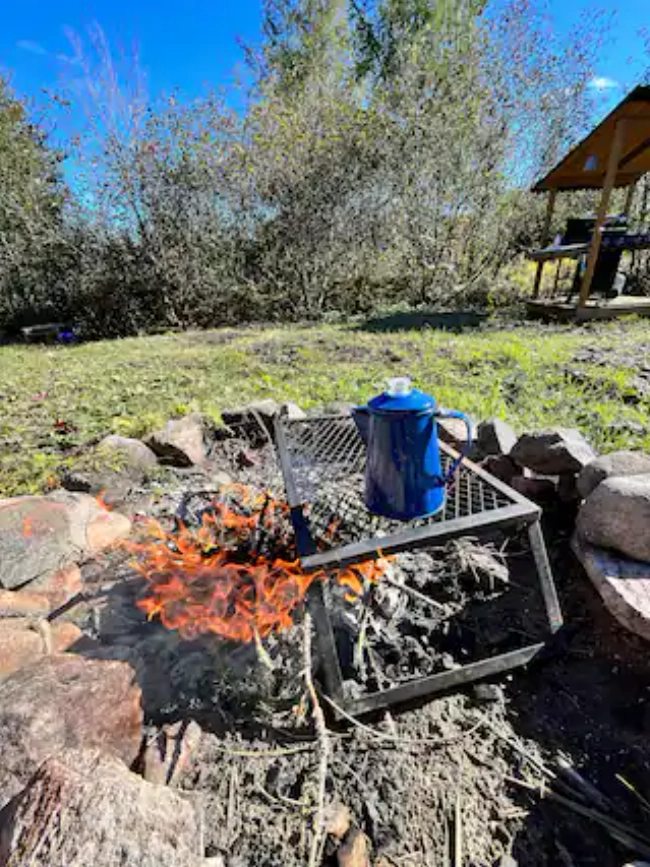 Open air fire pit