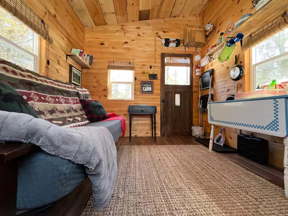 The cabin
