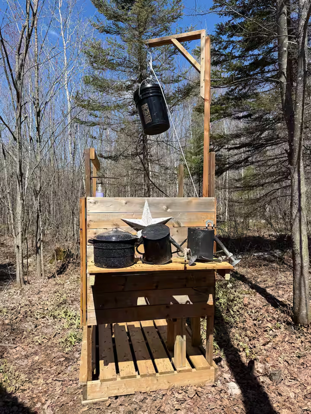 Epic Outdoor Shower