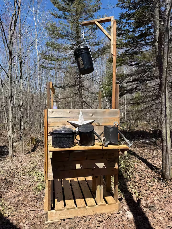 Epic Outdoor Shower