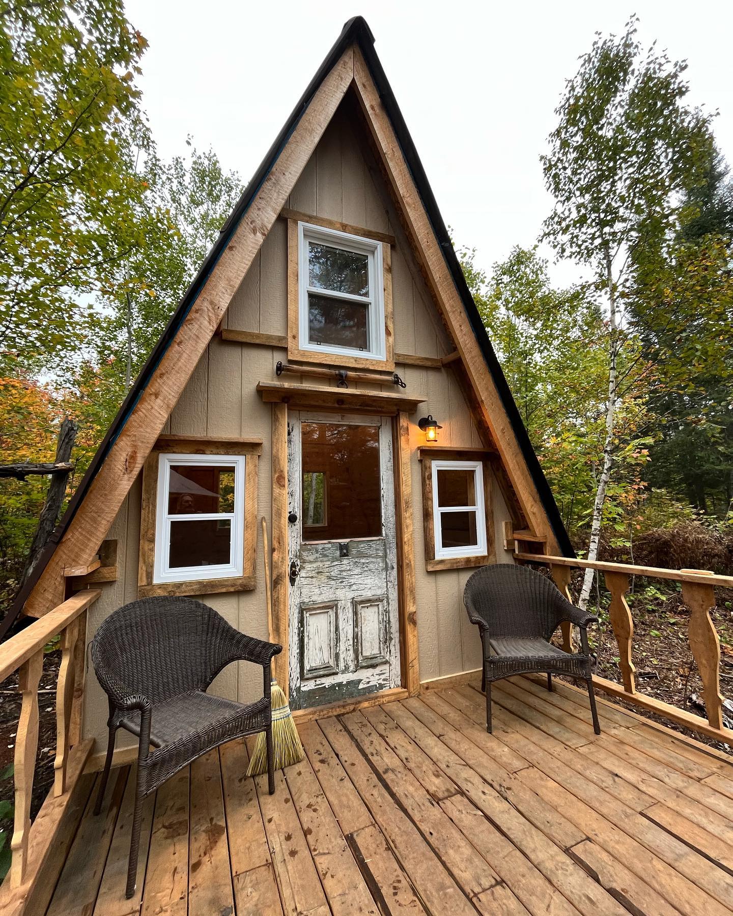 The Bos Manor a peaceful off-grid solar powered A-frame cabin where you can unplug and reconnect 