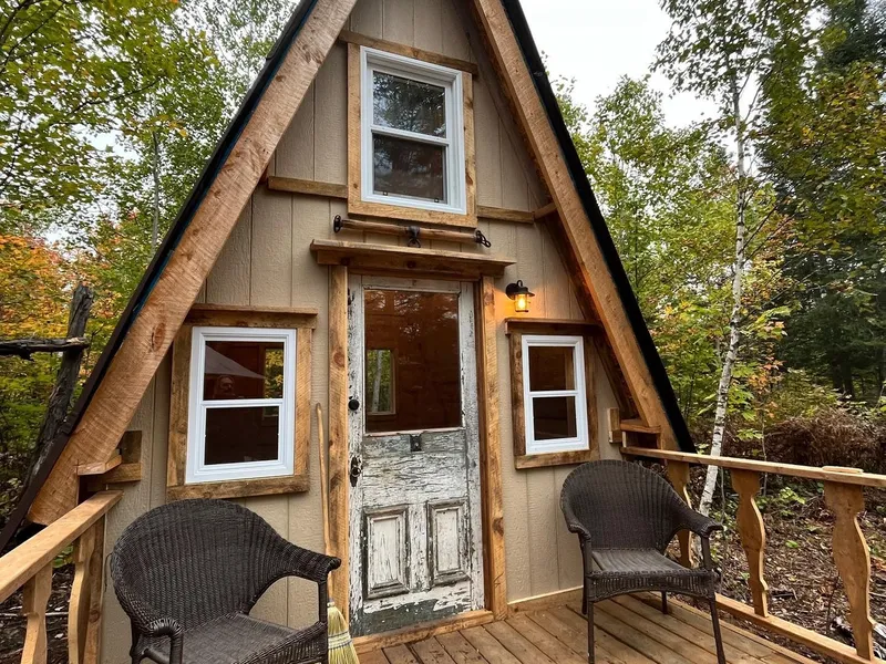 The Bos Manor a peaceful off-grid solar powered A-frame cabin where you can unplug and reconnect 