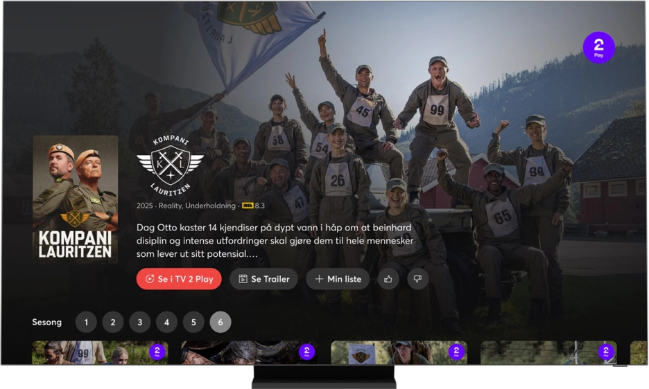 Bilde av TV-skjerm