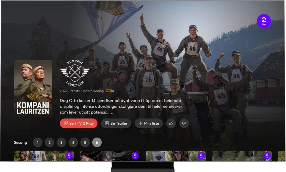 Bilde av TV-skjerm